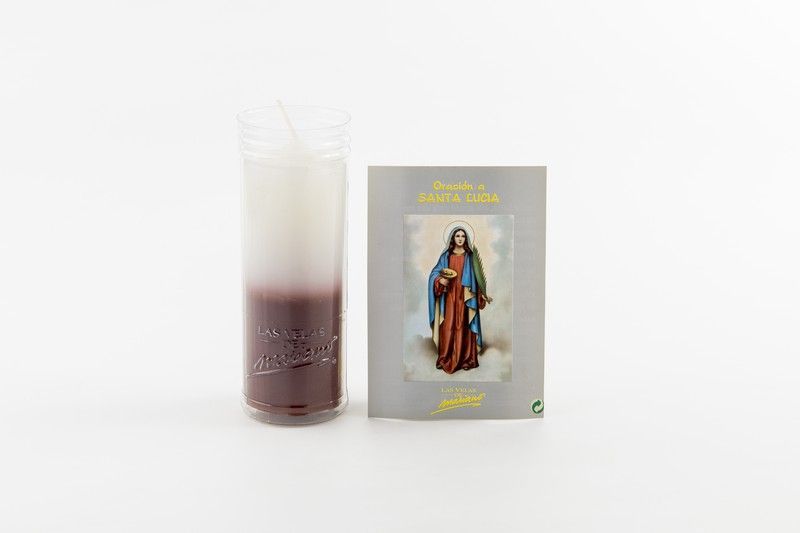 Velón Oración Santa Lucia