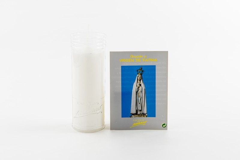Velón Oración Virgen De Fátima