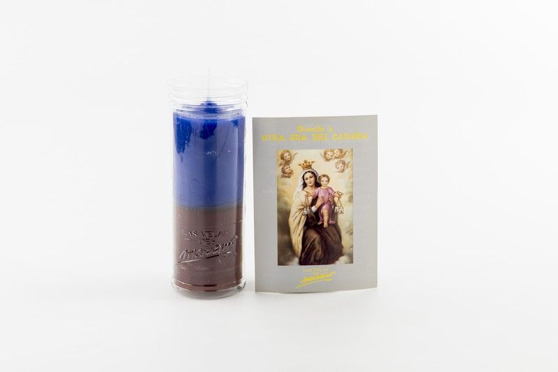 Velón Oración Virgen Del Carmen