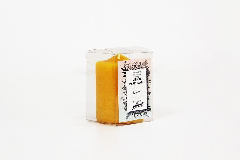 Velón Pequeño Perfumado Limón