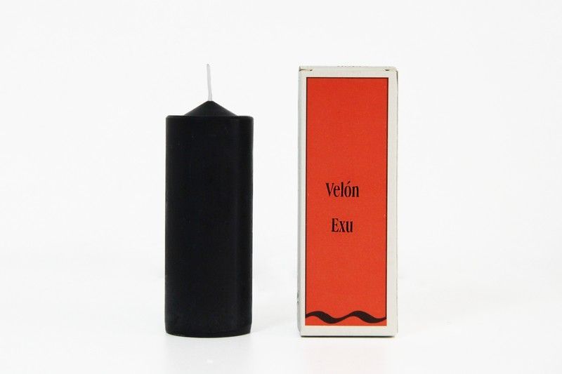 Velón Preparado Exu Negro