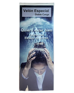 Velón Quiero Estar Bien Doble Carga – Equilibrio Emocional y Bienestar