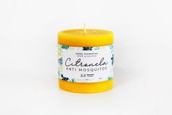 Velón Rústico Aromático de Citronela