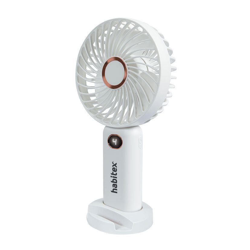 Ventilador De Mano Usb Habitex Blanco