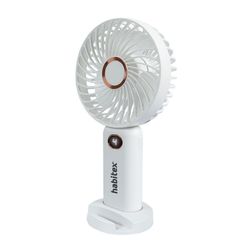 Ventilador De Mano Usb Habitex Blanco