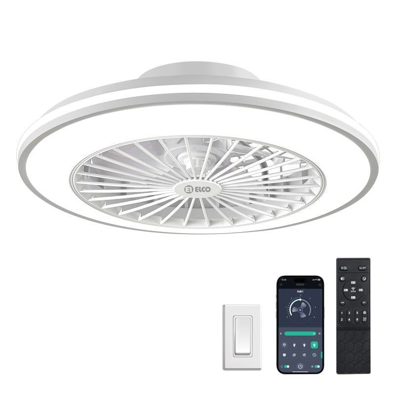 Ventilador de techo + luz  - Diametro 49cm 40W