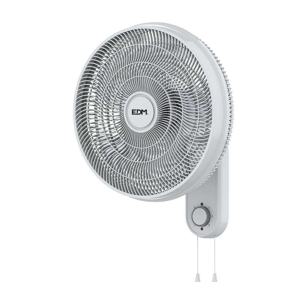Ventilador Pared Blanco, Potencia 55 W, Aspas Ø40 Cm