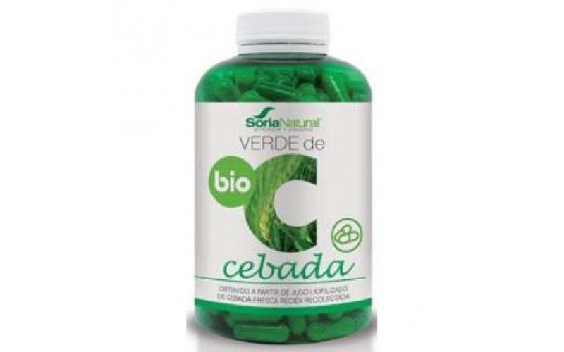 Verde Cebada 500mg 240 Cápsulas Soria Natural