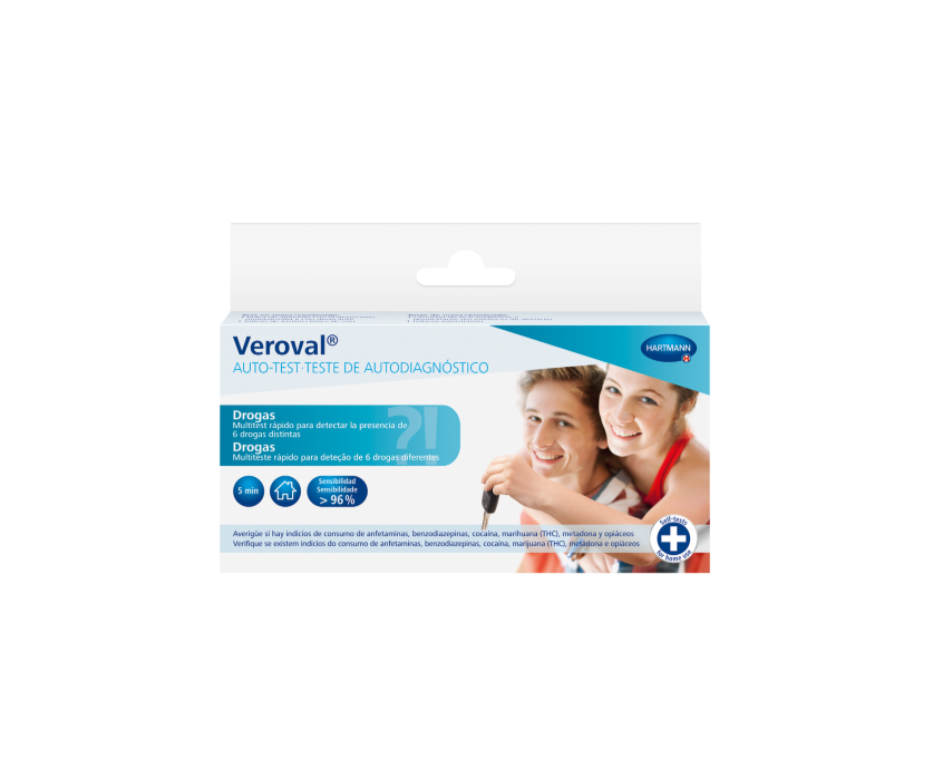Veroval Autotest Drogas Multitest Orina Resultado Rápido 5 Minutos