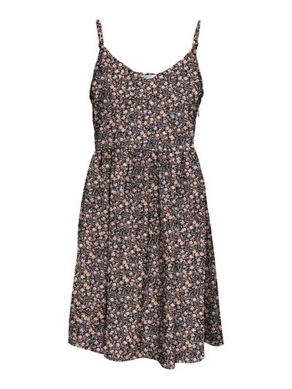 Vestido de tirante fino con pequeño estampado floral Jdy Sky Captain