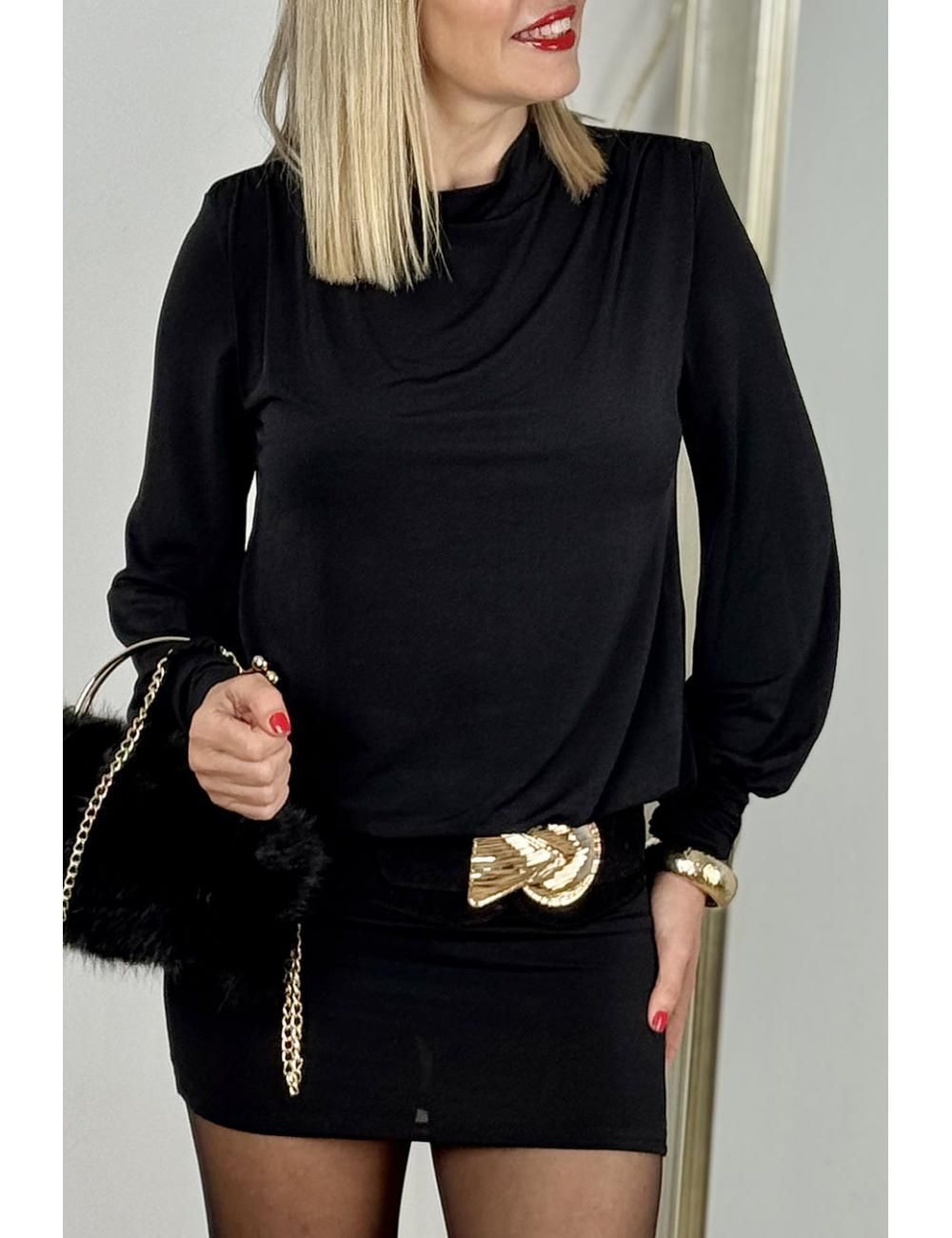 Vestido Laurent negro