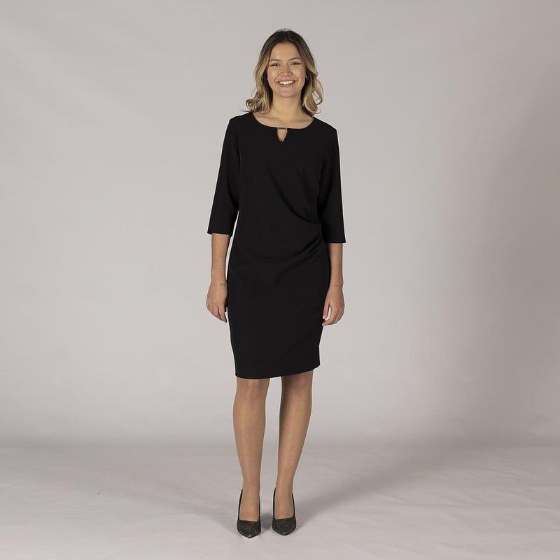 Vestido manga 3/4 negro o marino