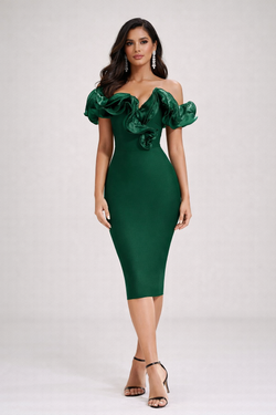 Vestido modelo Lily verde