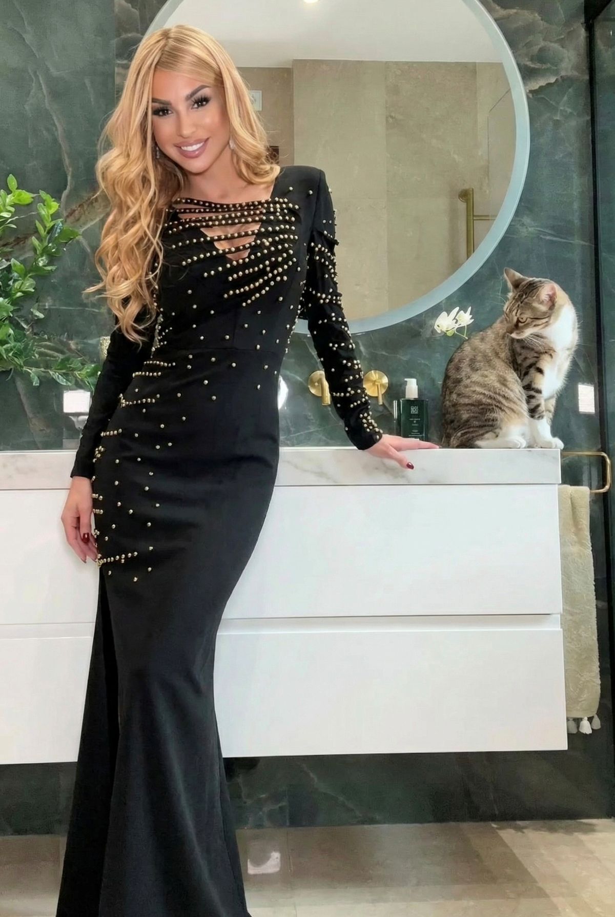 Vestido modelo Mailas