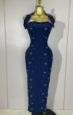 Vestido modelo Martinia Azul