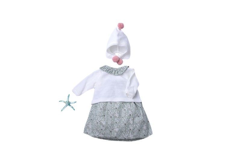 VESTIDO REBORN 52 CM.