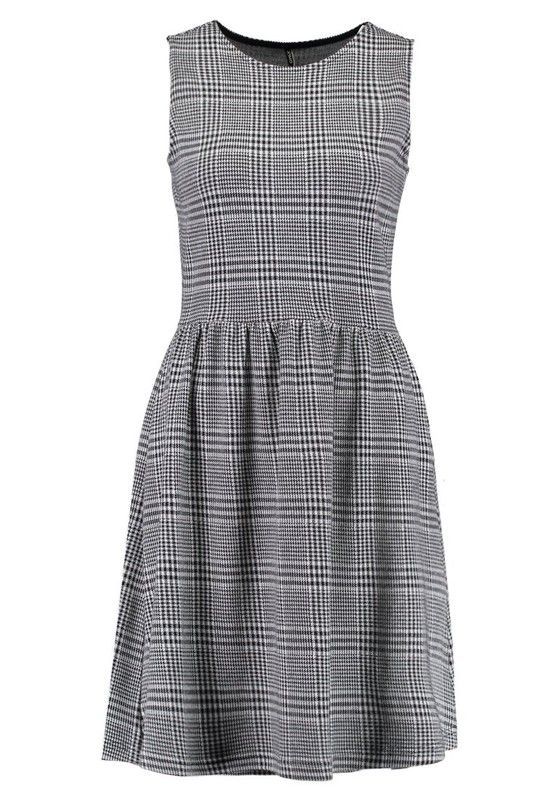 Vestido s/m cuadros pequeños Only Cloud Dancer