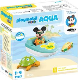 Viaje en Bote con Mickey - Playmobil 1.2.3 Aqua Disney
