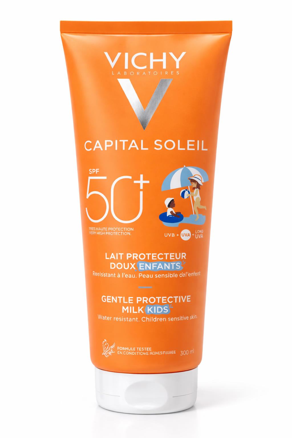 Vichy Capital Soleil Leche Protectora Solar Niños SPF50+ 300 ml