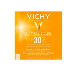 Vichy Capital Soleil SPF 30 Compacto Solar Matificante Polvos Compactos 1 Envase 9,5 ml Color Beige