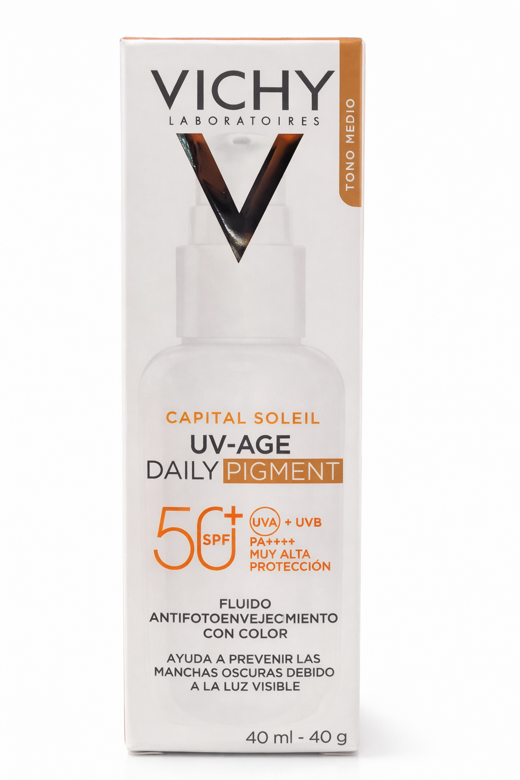 Vichy Capital Soleil UV-Age Daily Pigment Con Color SPF50 40 ml