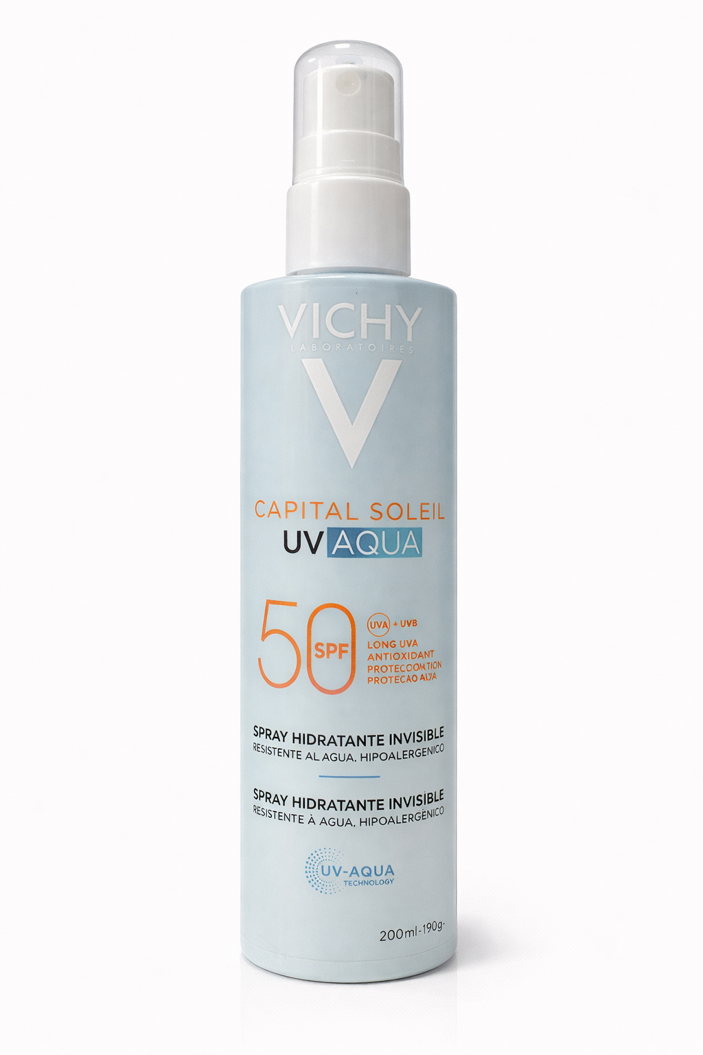 Vichy Capital Soleil UV-Aqua Spray Hidratante Invisible SPF50 200 ml