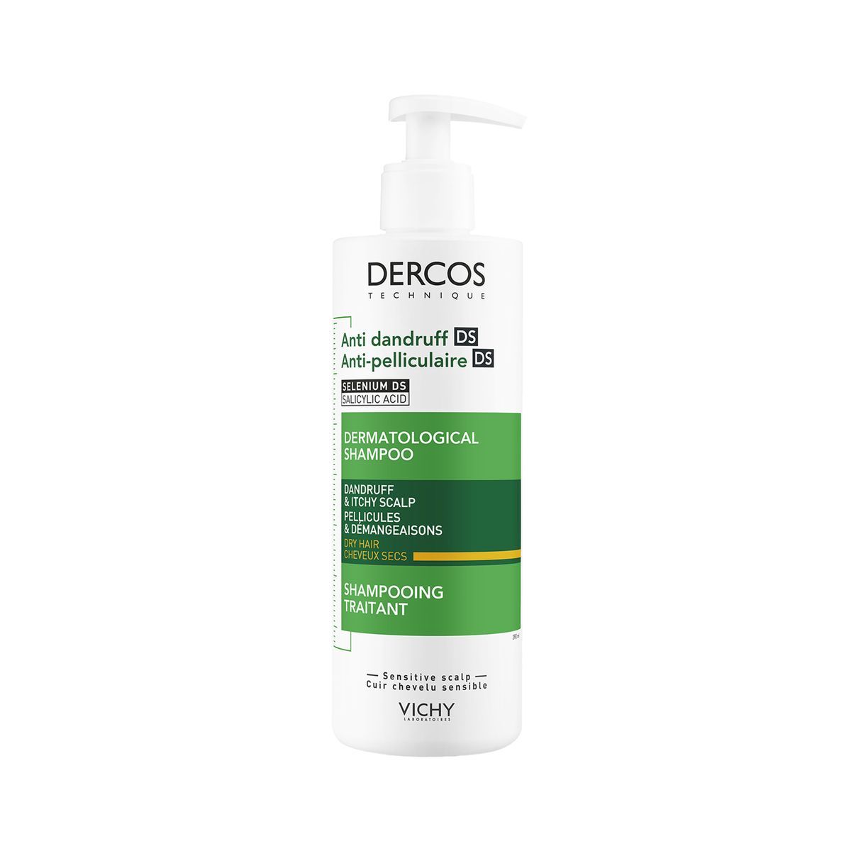 Vichy Dercos Champú Anticaspa DS Cabello Seco 390ml