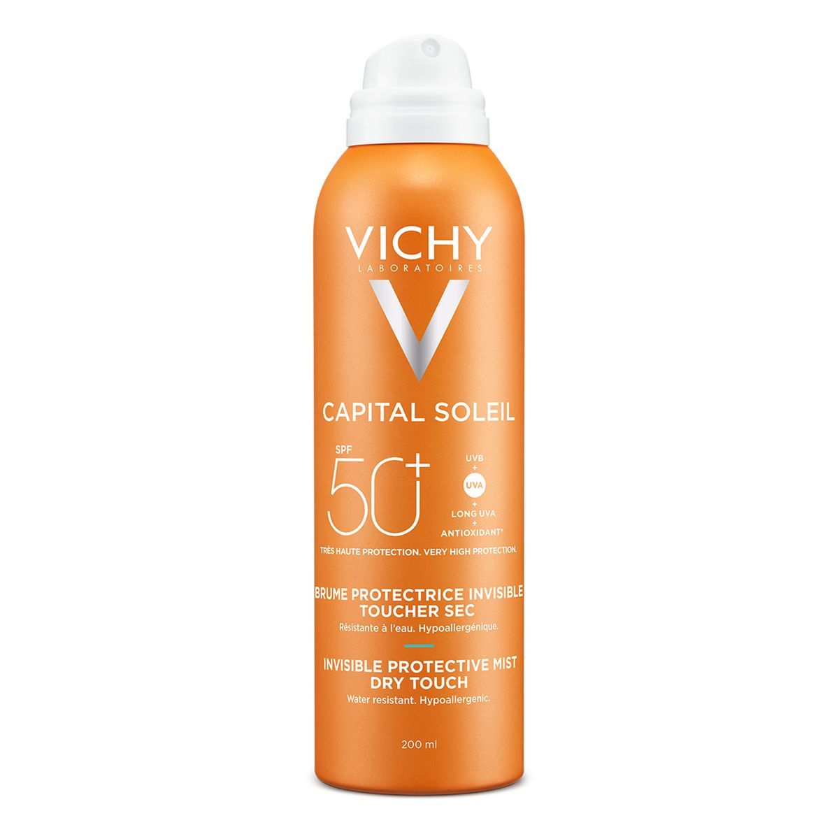 Vichy Solar Capital Soleil Bruma Protectora Invisible Toque Seco SPF 50 200ml