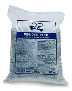 Vidrio Filtrante Piscina 20 KG de quimicamp