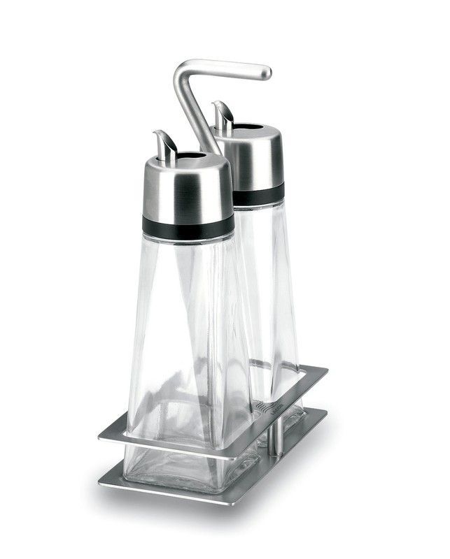 Vinagrera 2 Cuadrada Hyperluxe Lacor