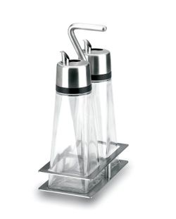 Vinagrera 2 Cuadrada Hyperluxe Lacor