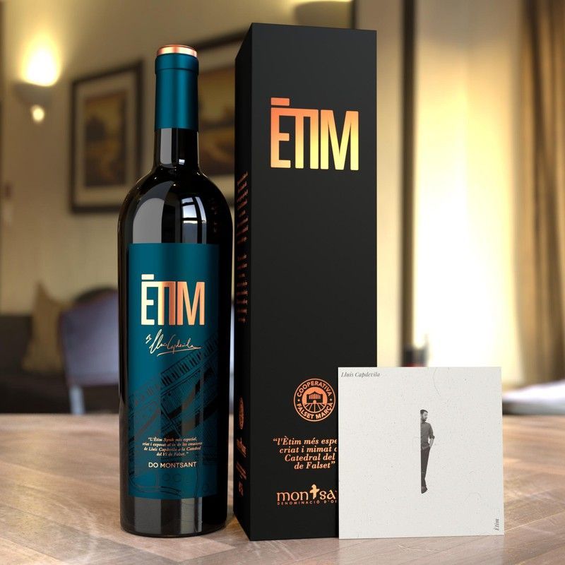 Vino Ètim syrah by ll. Capdevila