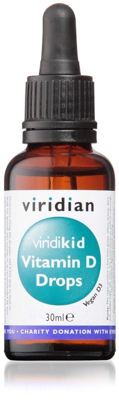 Viridikid Vitamin D3 Vegana 400 Iu Gotas 30 Ml