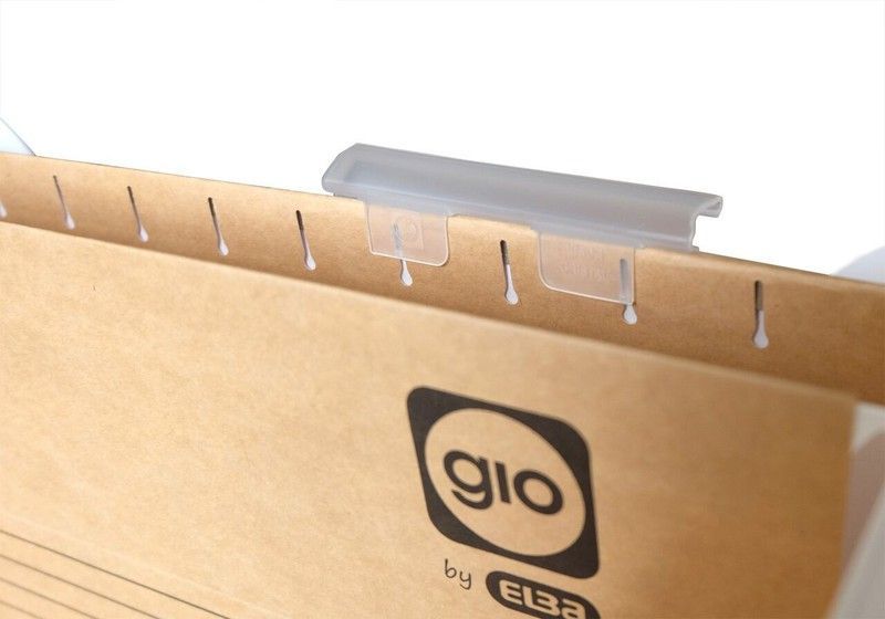 Visores cortos para carpetas colgantes