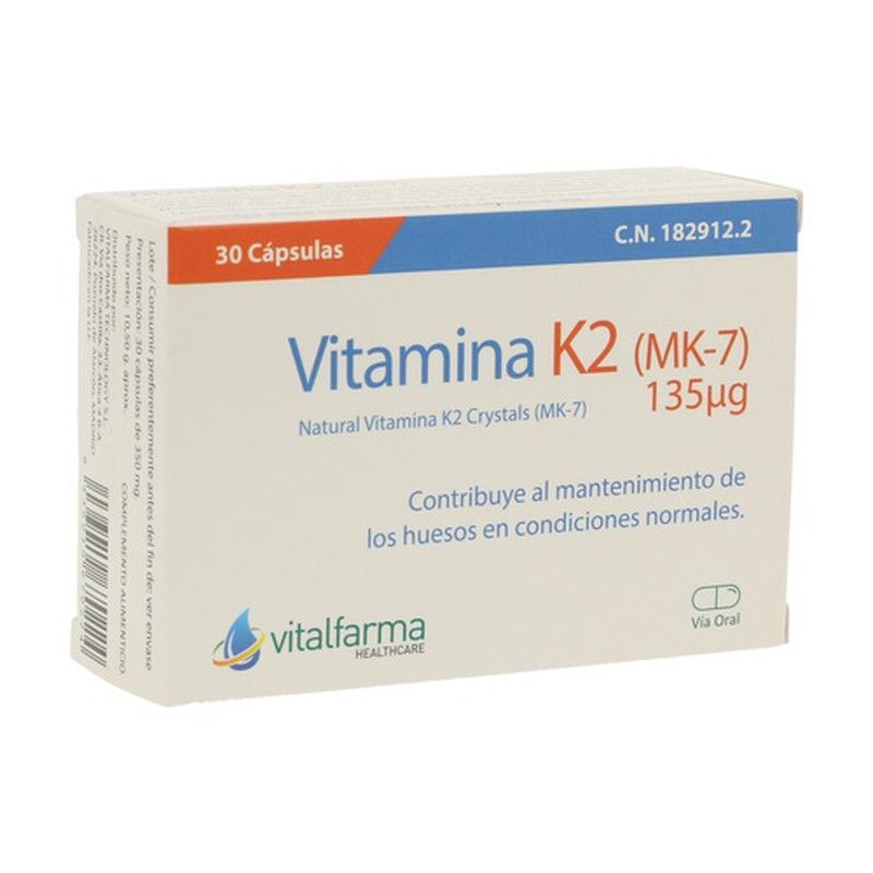 Vitalfarma Vit. K2 Mk-7 135mcg 30cap
