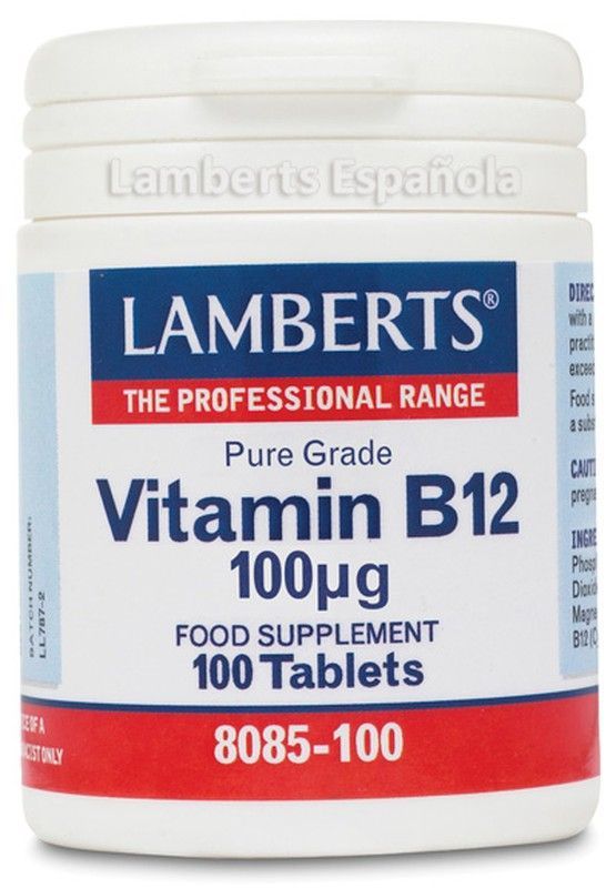 Vitamina B12 100/Ug 100 Tabs
