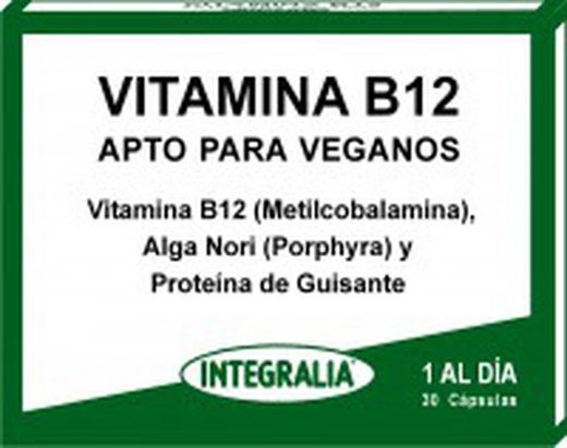 Vitamina B12 Vegana 30 cápsulas