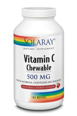 Vitamina C 500 mg sabor cereza 100 comprimidos