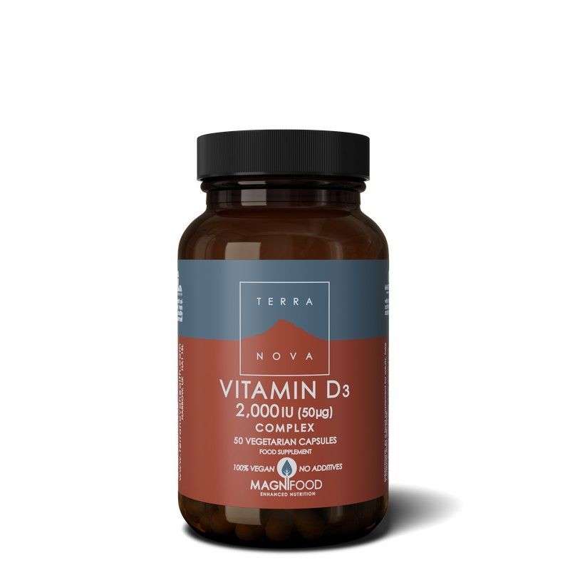 Vitamina D 3 2000 Iu 50 Vcaps