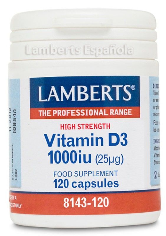Vitamina D3 1000 Ui 120 Tab