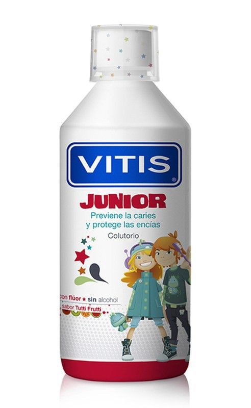 Vitis Junior Colutorio 500 ml Sabor Tutti Frutti
