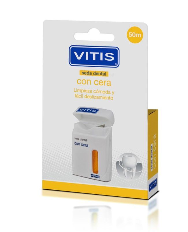 Vitis Seda Dental Con Cera Duplo 2 x 5 m