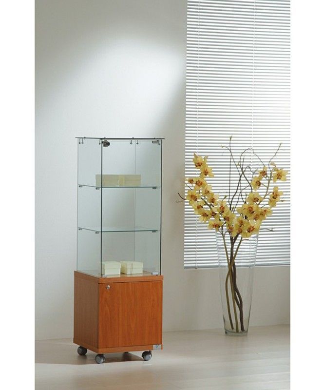 Vitrina 130 x 40 x 40 cm. Buck y 2 estantes