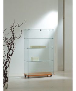 Vitrina 140 x 80 x 40 cm. 3 estantes