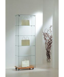 Vitrina 180 x 60 x 40 cm. 4 estantes