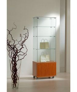 Vitrina 180 x 60 x 40 cm. Buck y 3 estantes