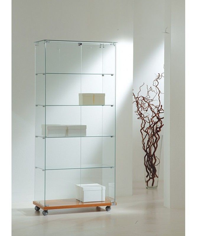 Vitrina 180 x 80 x 40 cm. 4 estantes