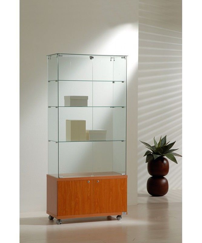 Vitrina 180 x 80 x 40 cm. Buck y 3 estantes