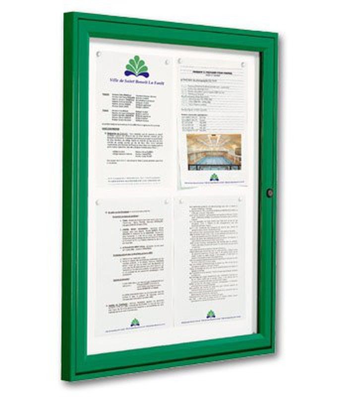 Vitrina de anuncios Allure de color