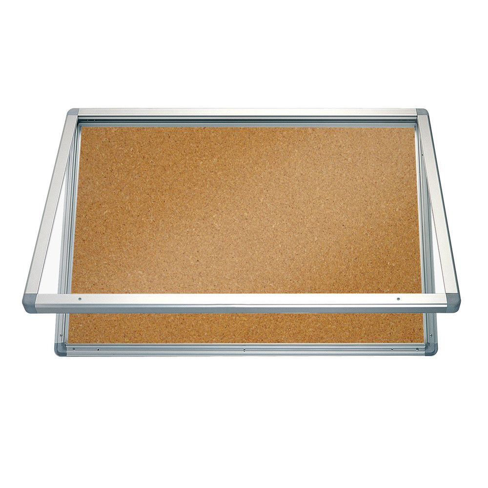 Vitrina Exterior Puerta Apertura Vertical Corcho 9xa4